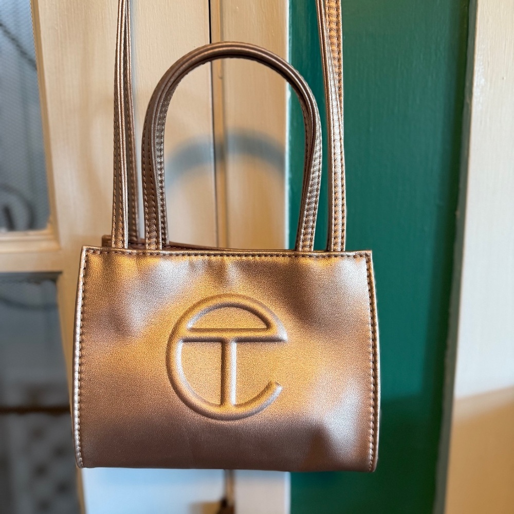 Telfar Small Shopping Bag | Copper